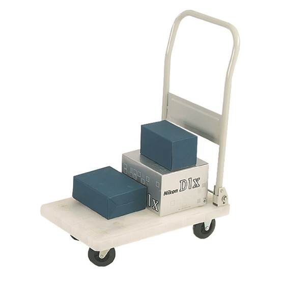 Picture of White Plastic Platform Trolleys