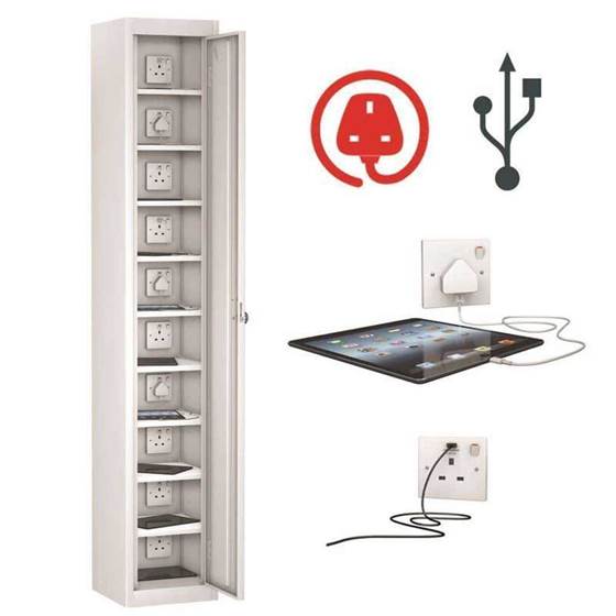 Picture of TabBox Lockers with USB & 3 Pin Charge Points
