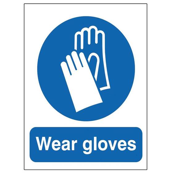 Picture of Wear Gloves Sign